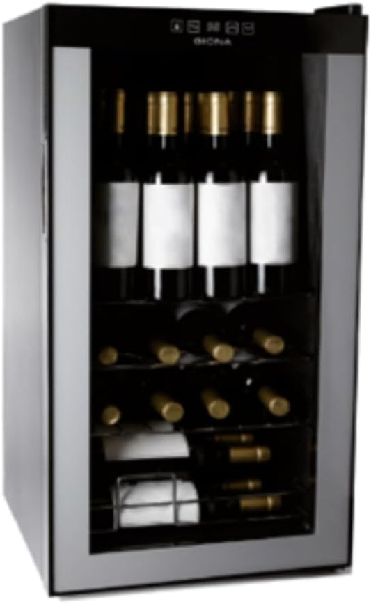 Bewitched Vinoteca 28 Botellas con refrigeración por compresor, control digital y balda expositora.