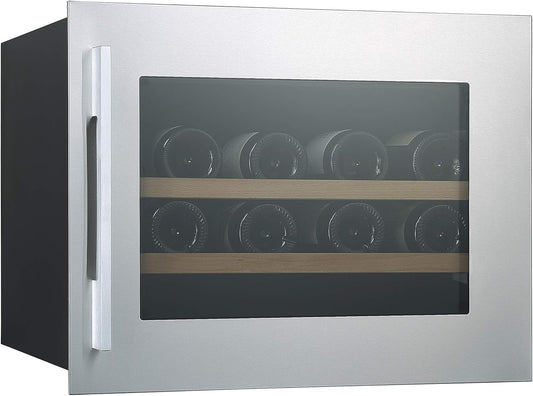 Cata | Vinoteca |Modelo VI 54024 X | Vinoteca no Frost de Encastre | Capacidad para 28 Botellas | Ancho de 60 cm | Clase de Eficiencia nergética G | Con Soportes Regulables para la Altura